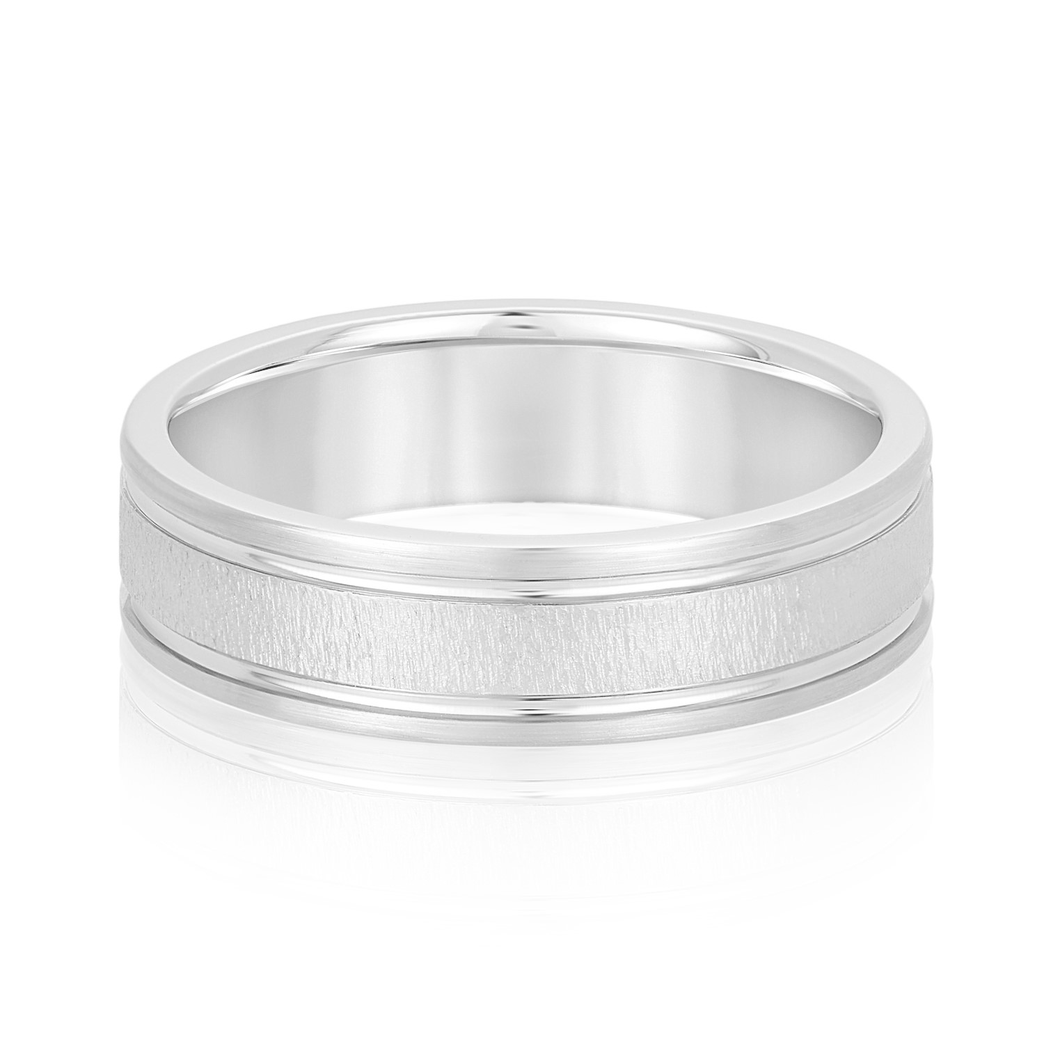 SunshineDiamonds Women's Wedding Wedding Rings in 9K White Gold