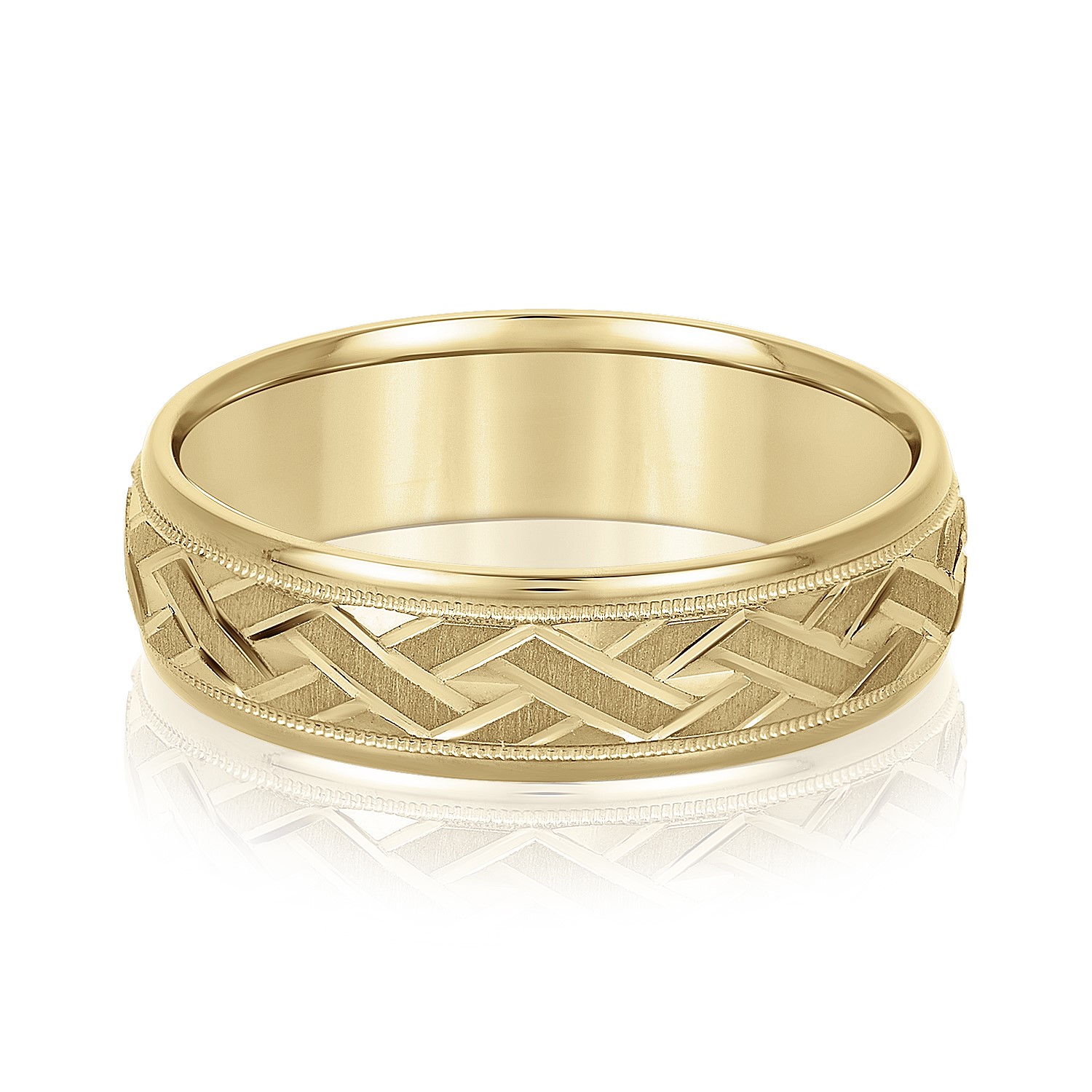 Jefna Rose Gold Women's Wedding Ring