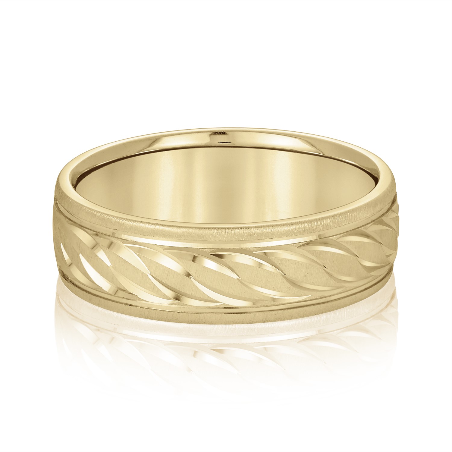 Jerflin Rose Gold Women's Wedding Ring