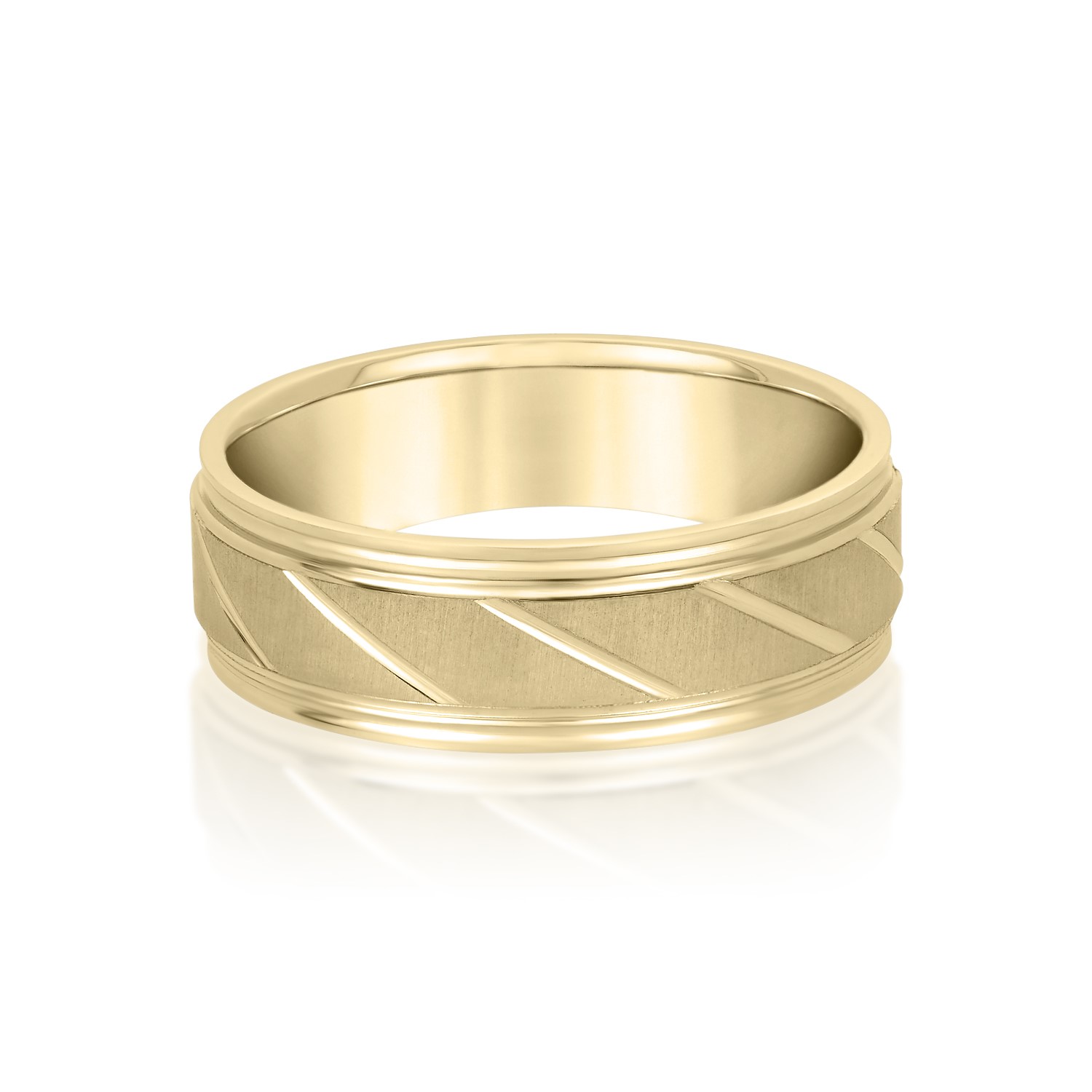 Jefri Rose Gold Women's Wedding Ring
