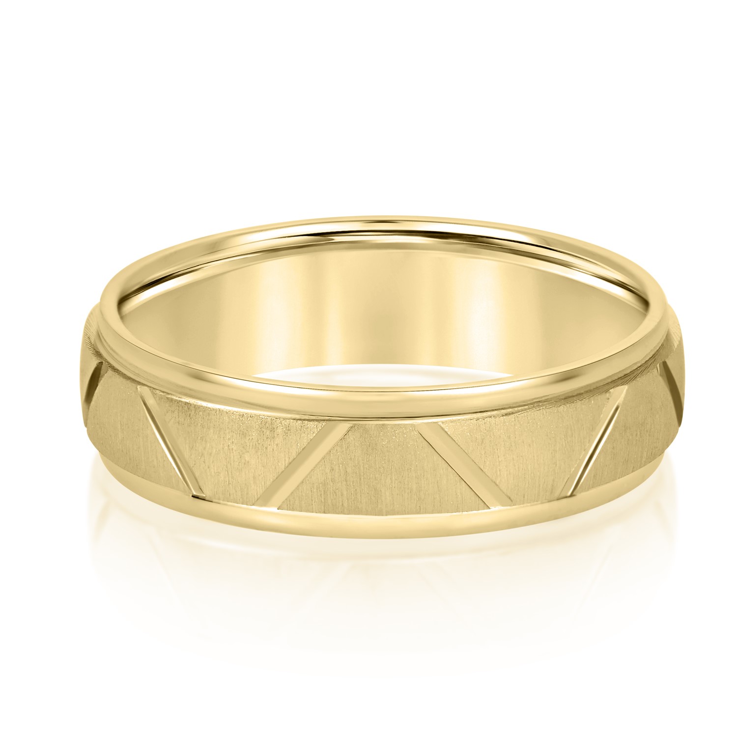 Vinaya Yellow Gold Women's Wedding Ring