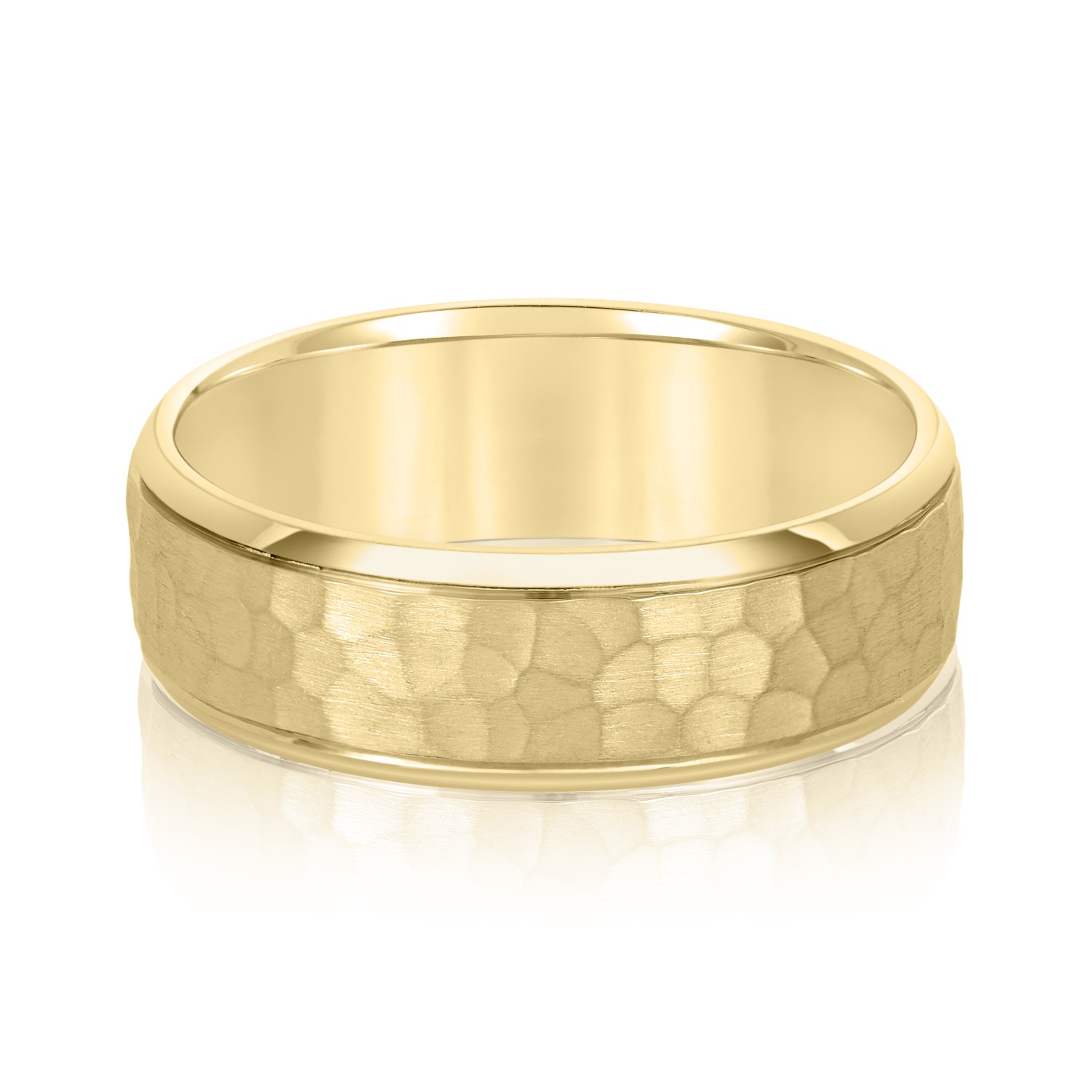 Jeroliny Yellow Gold Women's Wedding Diamond Ring