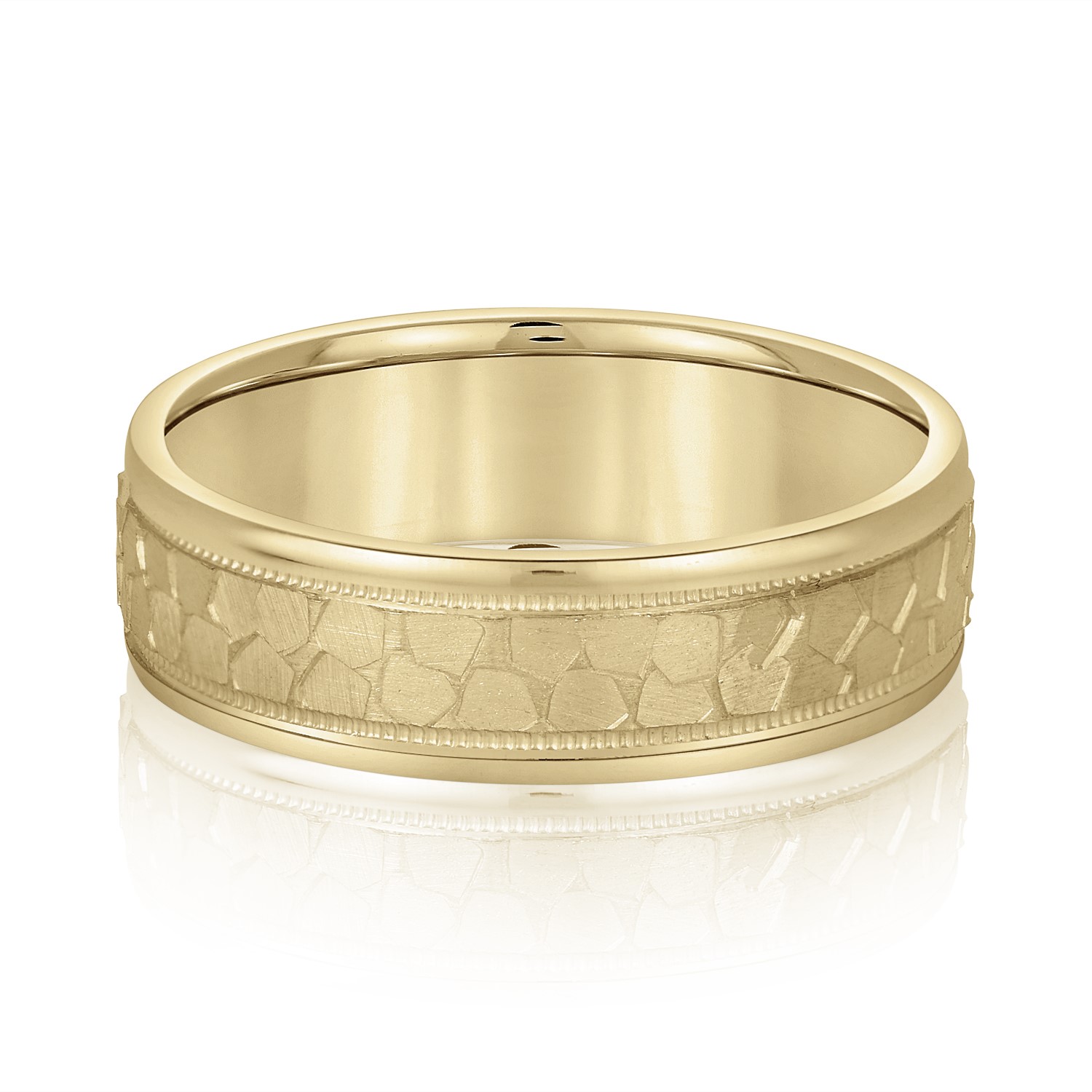 Sherolina Yellow Gold Women's Wedding Diamond Ring