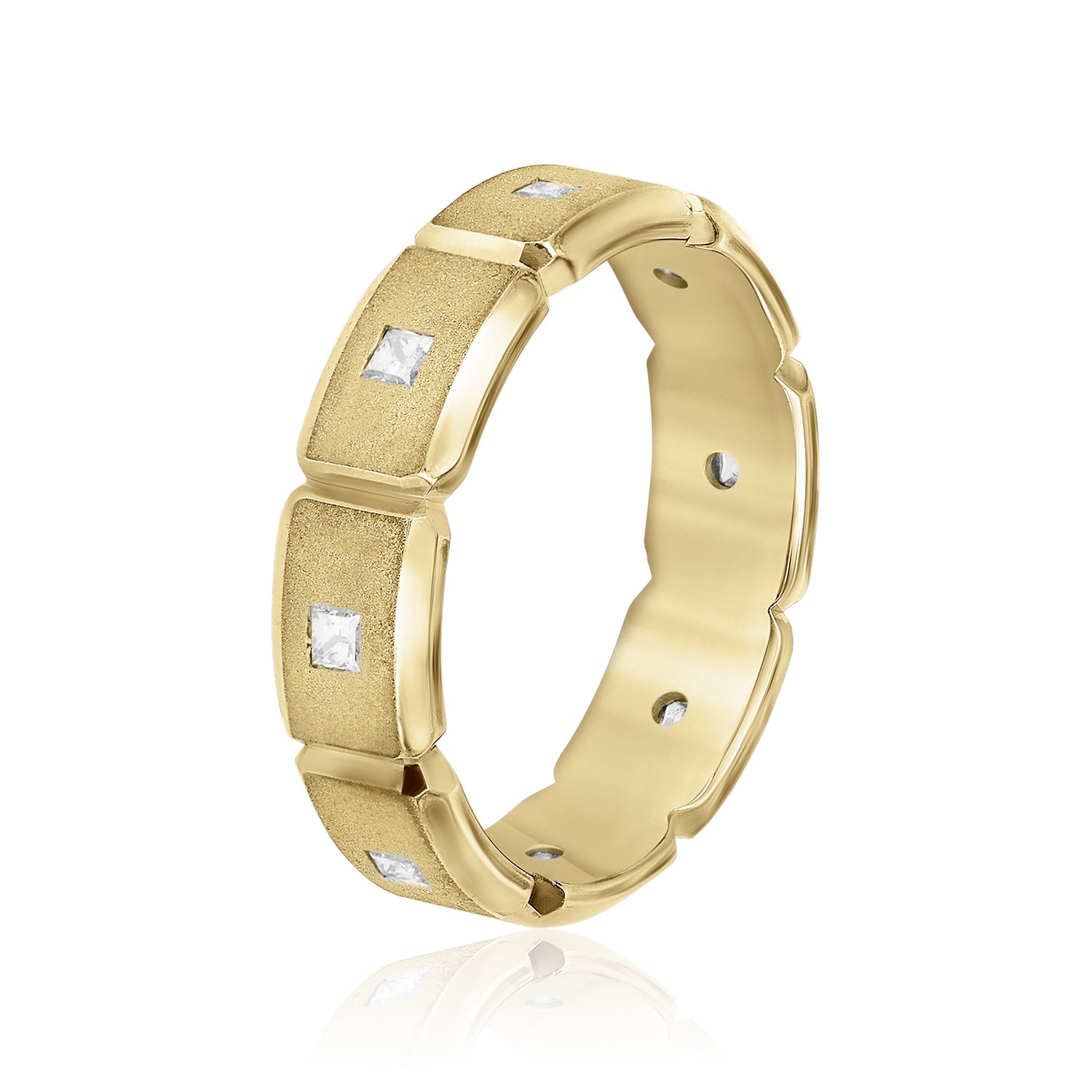 Sreas Flush Set Diamond for Women Wedding Ring | Sunshine Diamonds