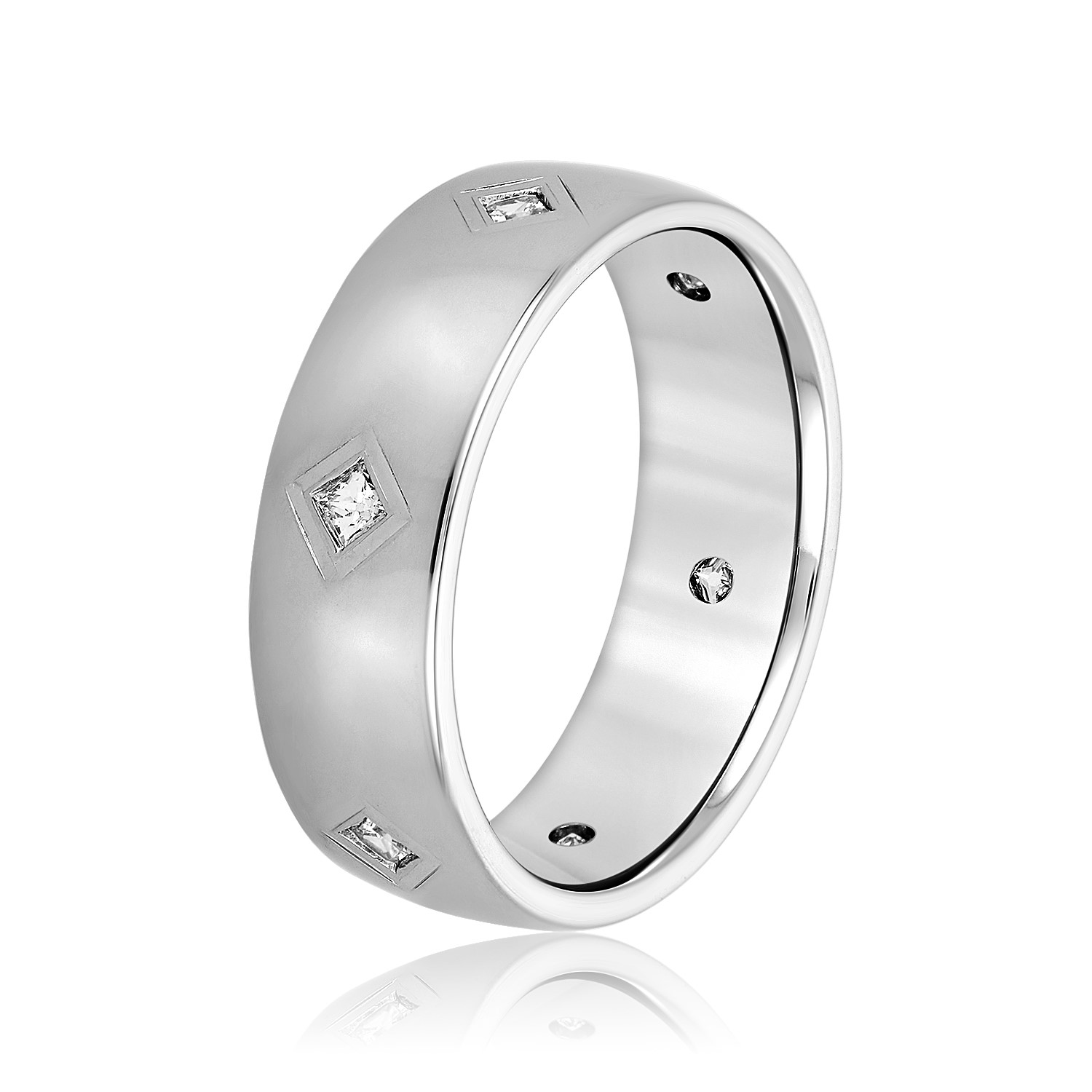 Niroshli Flush Set Diamond for Women Wedding Ring