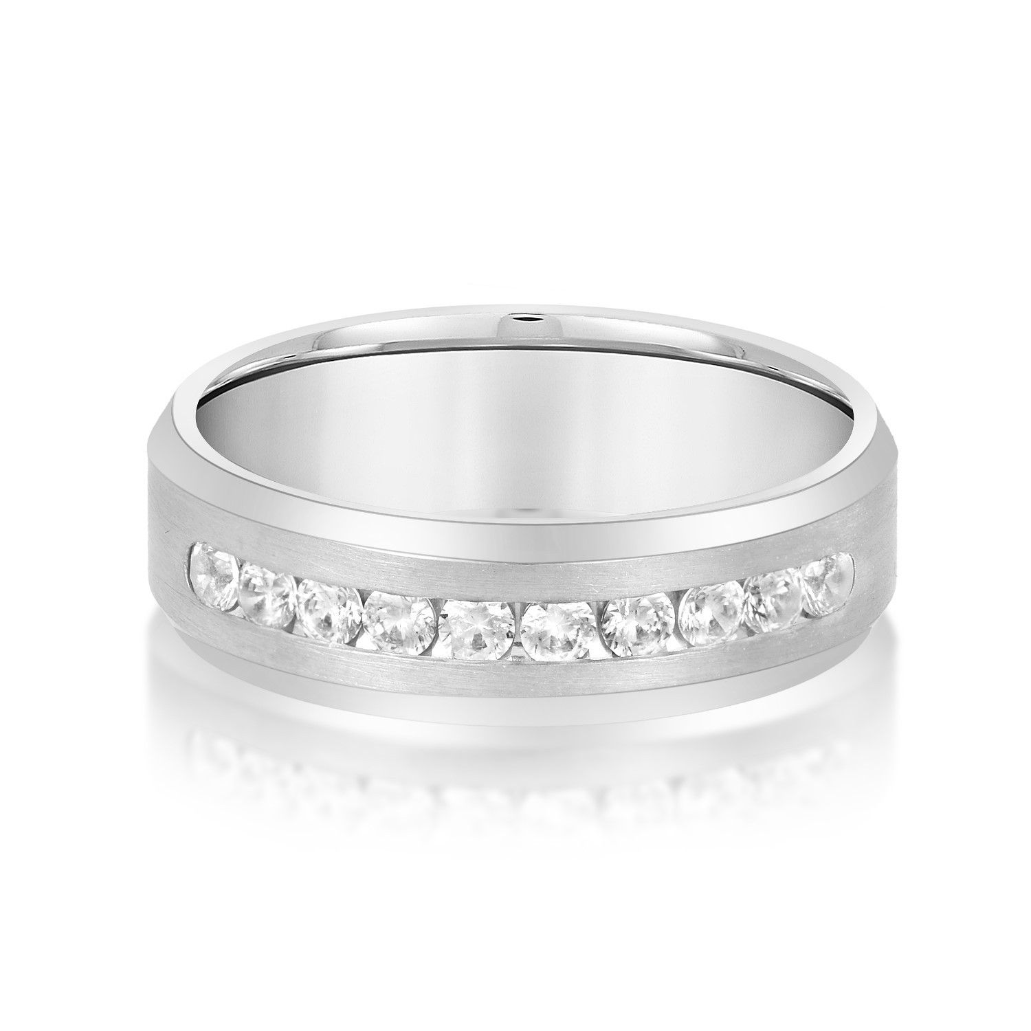 Alicya Lab Grown Diamond Channel Set Women's Wedding Ring