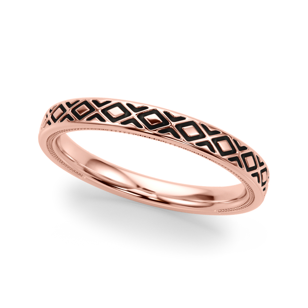 Crenna Rose Gold Wedding Ring