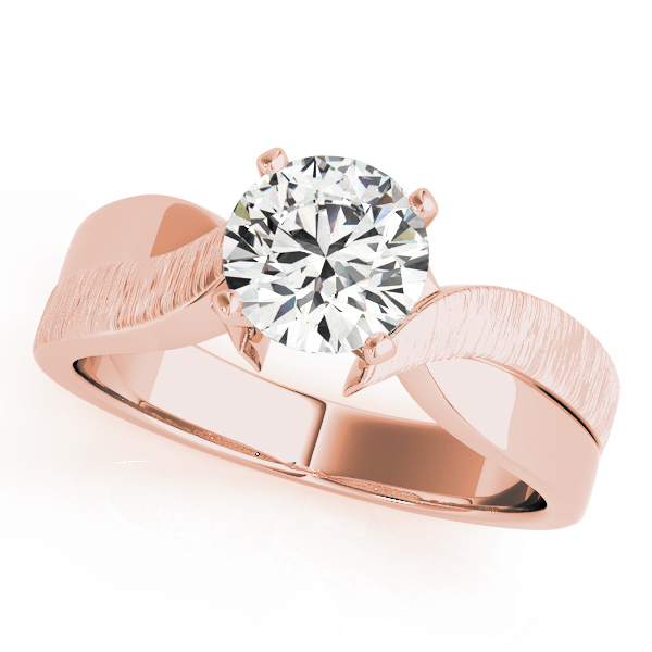 SunshineDiamonds Diamond Solitaire Diamond Rings in 9K Rose