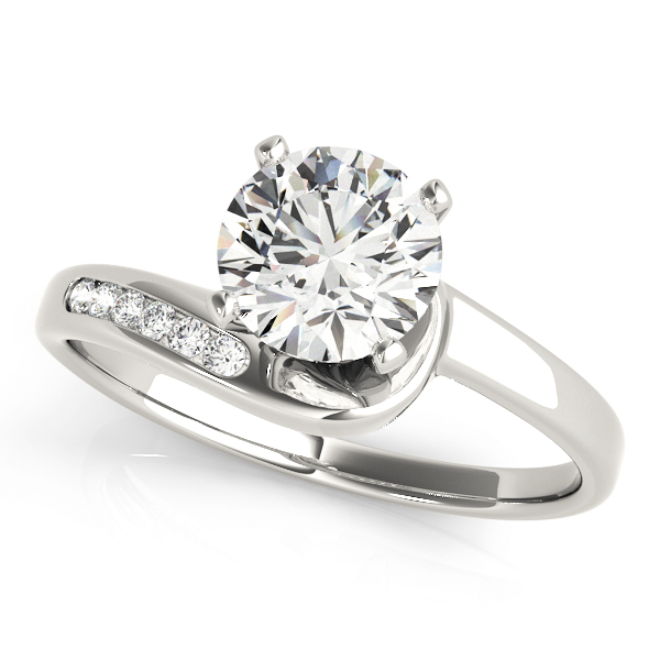 Gabby Lab-Created 4 Prong Set Diamond Ring