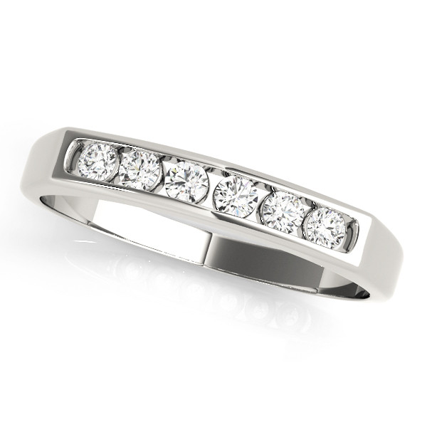0.2 Ct Lab-Created Round Cut Jurni  Diamond Rings in 9K White Gold