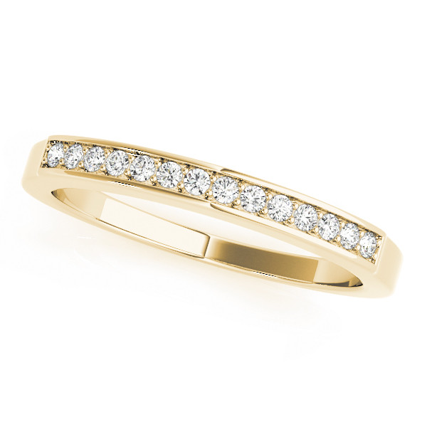 0.12 Ct Lab-Created Round Cut Rileigh  Diamond Rings in 9K White Gold
