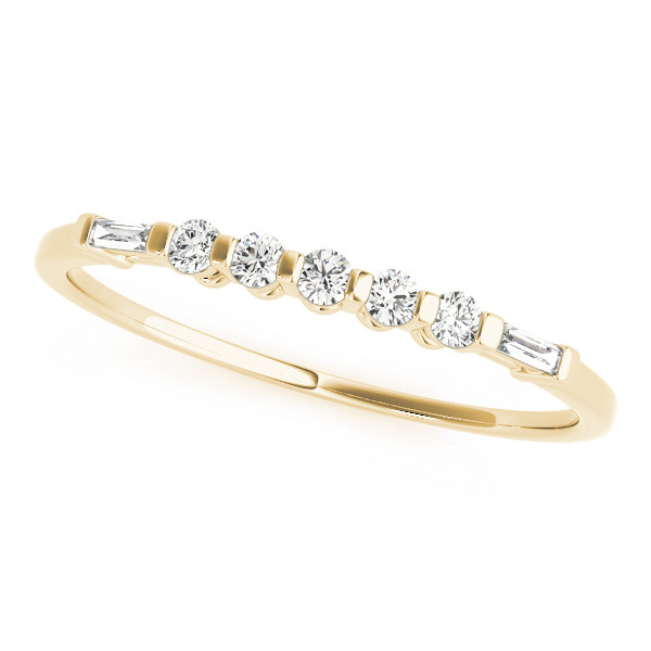 0.16 Ct Lab-Created Mixed Shape Cut Miyani  Diamond Rings in 9K White Gold