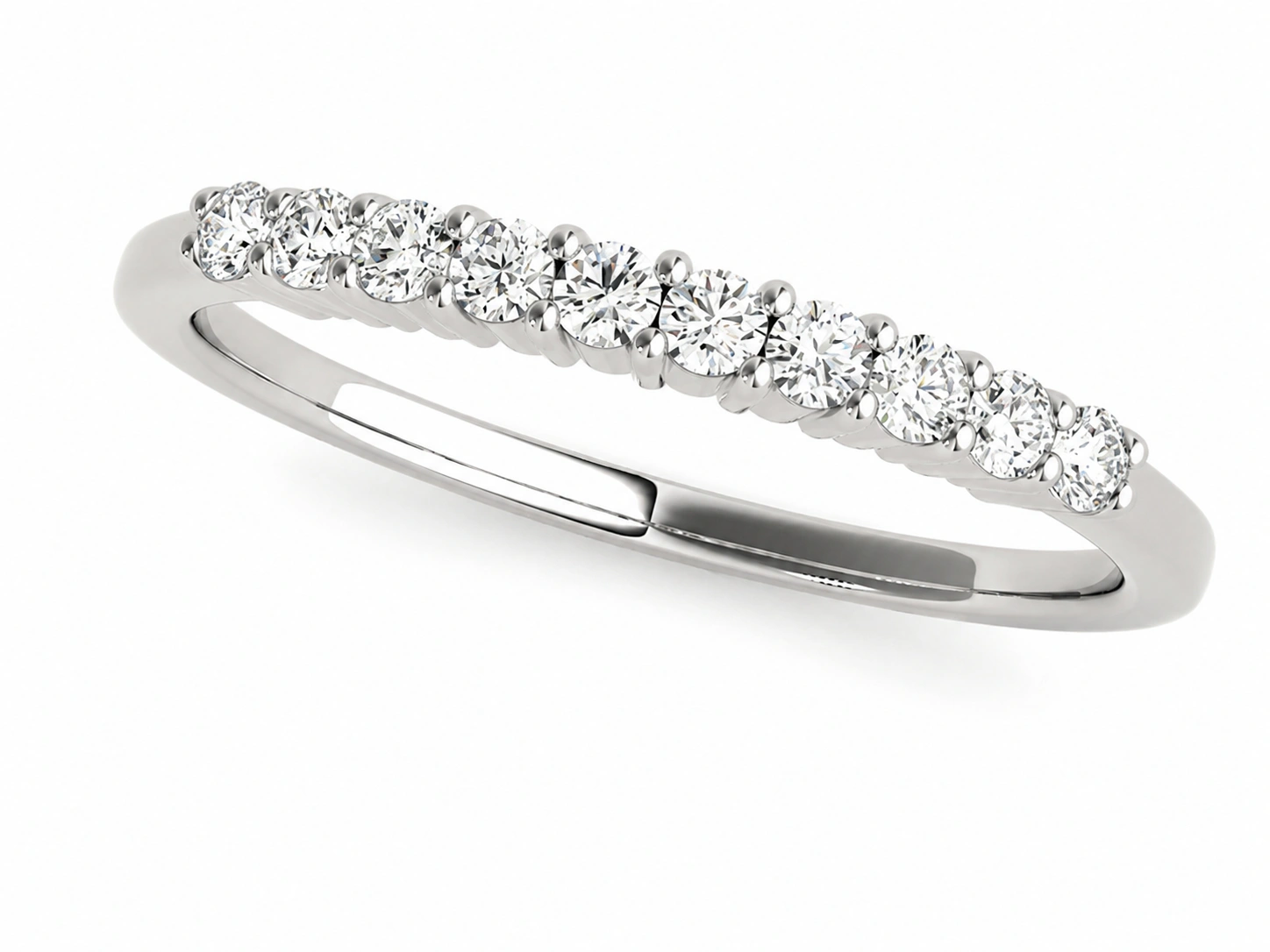 Half Eternity Diamond Ring