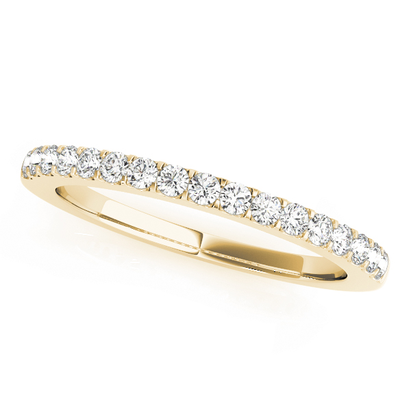 Syiarah Lab Grown Yellow Gold Pave set  Diamond Ring