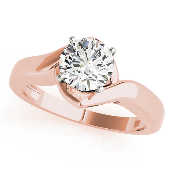 Nennia Natural 4 Prong  Diamond Ring