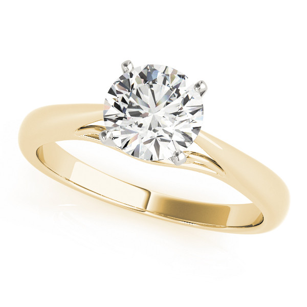 Nequoyah Natural 4 Prong  Diamond Ring