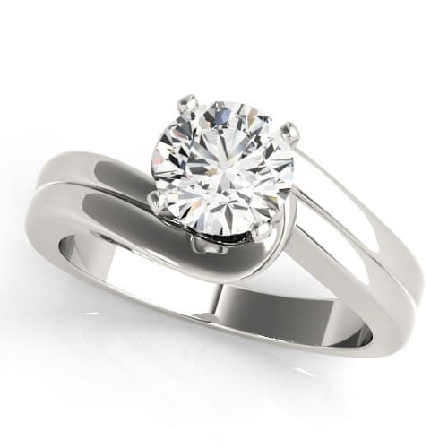 Nerute Natural 4 Prong  Diamond Ring