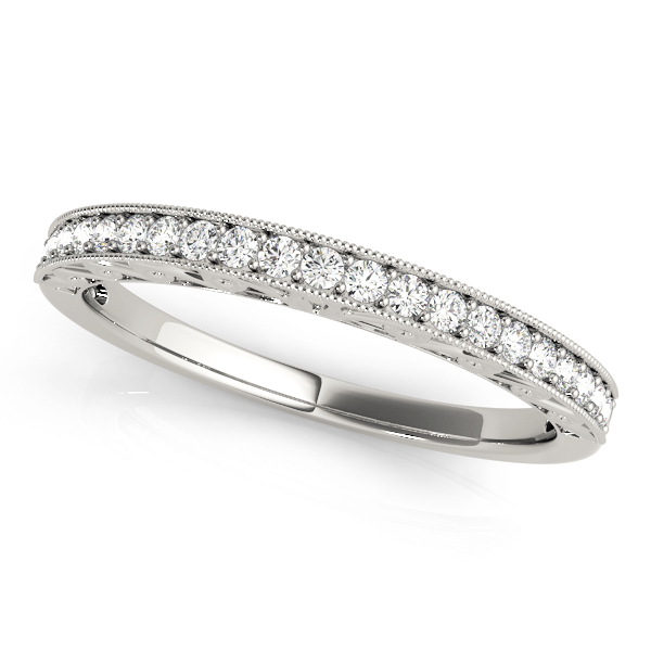 Seonus Lab Grown Milgrain set  Diamond Ring