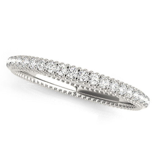 Aubrialle Natural Prong  Diamond Ring