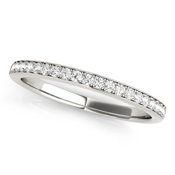 0.25 Ct Lab Grown Round Cut Lynden  Diamond Rings in 9K White Gold