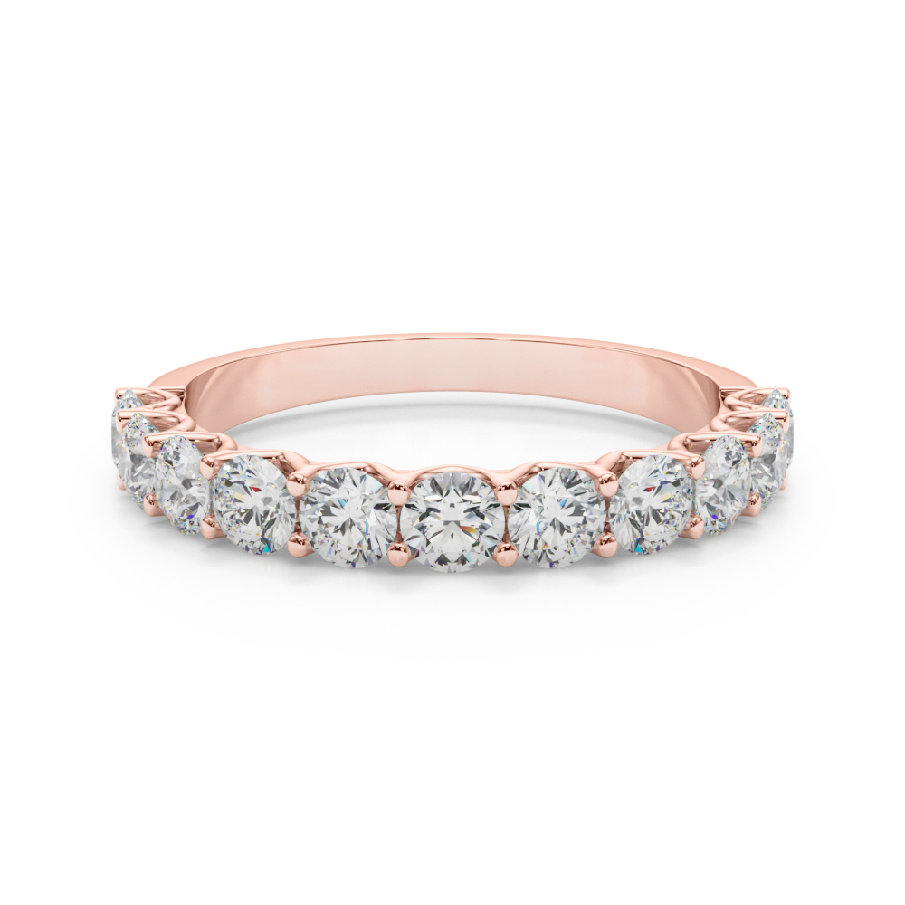 Sandrolina Natural Shared prong set  Diamond Ring