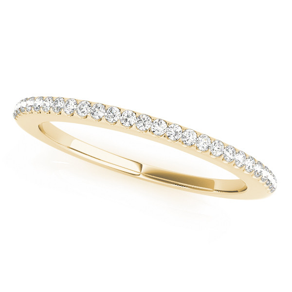 0.12 Ct Lab-Created Round Cut Tasnim Three Quarter Eternity Diamond Rings in 9K White Gold