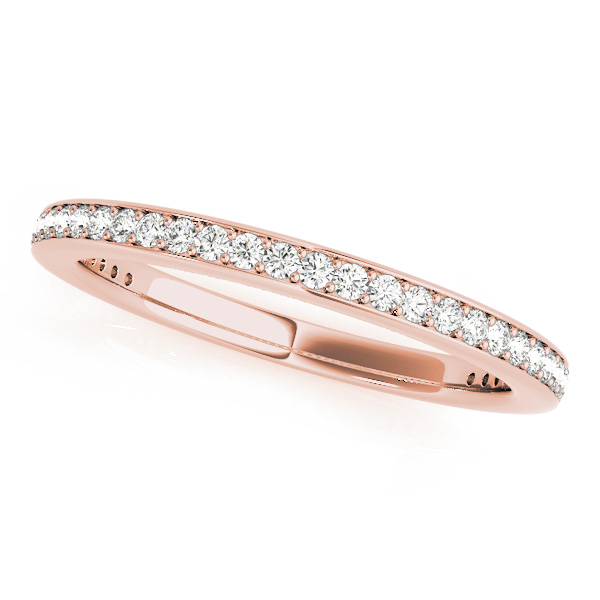 Alloyza Lab Grown Rose Gold Pave set  Diamond Ring