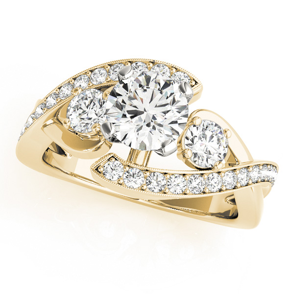 Dalfinna Lab-Created 4 Prong Set Diamond Ring