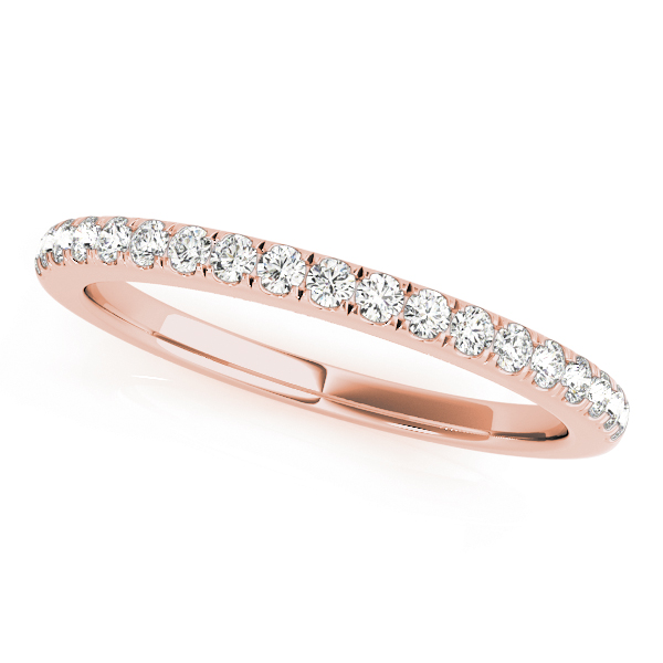 SunshineDiamonds Eternity Diamond Diamond Rings in 9K Rose Gold and 0.20 Carat Lab Grown Diamond