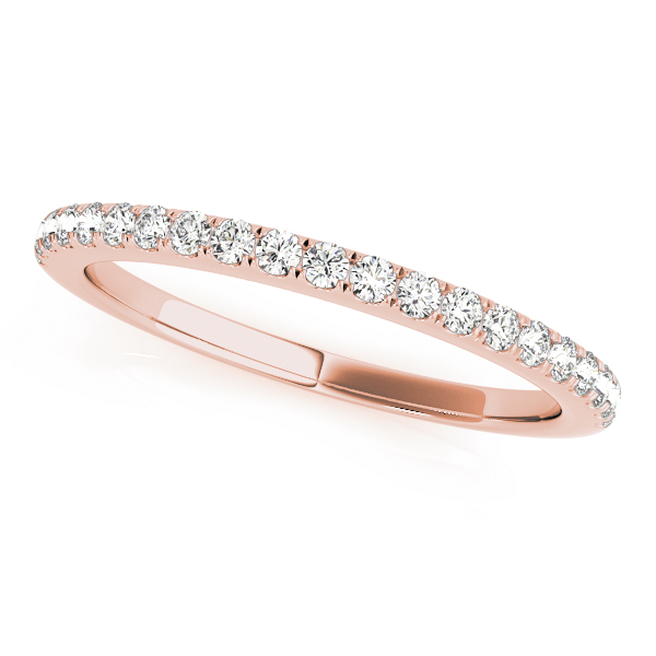 SunshineDiamonds Eternity Diamond Diamond Rings in 9K Rose Gold and 0.15 Carat Lab Grown Diamond