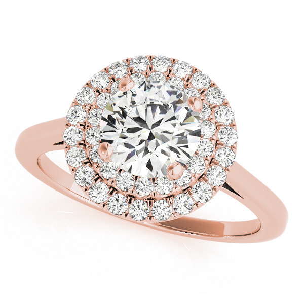 Kensleigh Natural Prong  Diamond Ring