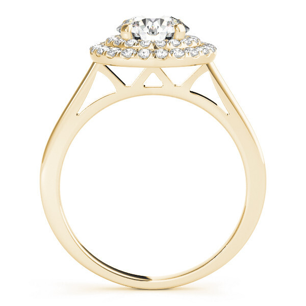 SunshineDiamonds Halo Diamond Diamond Rings in 9K