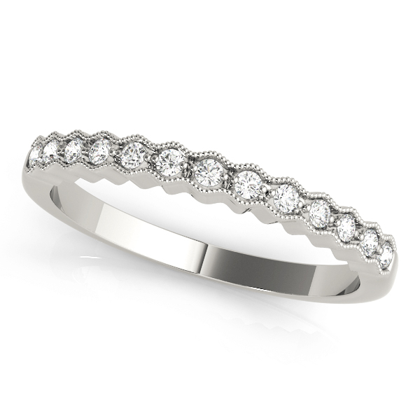 Chelsiya Lab-Created Bezel set Diamond Ring