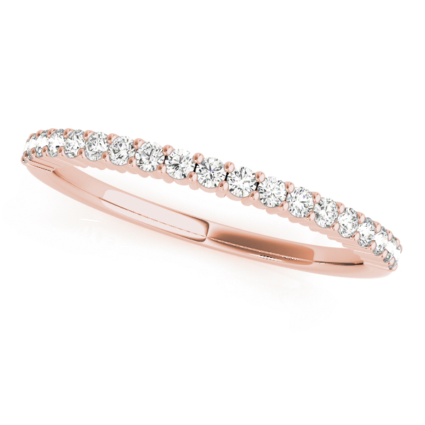 SunshineDiamonds Eternity Diamond Diamond Rings in 9K Rose Gold and 0.20 Carat Natural Diamond