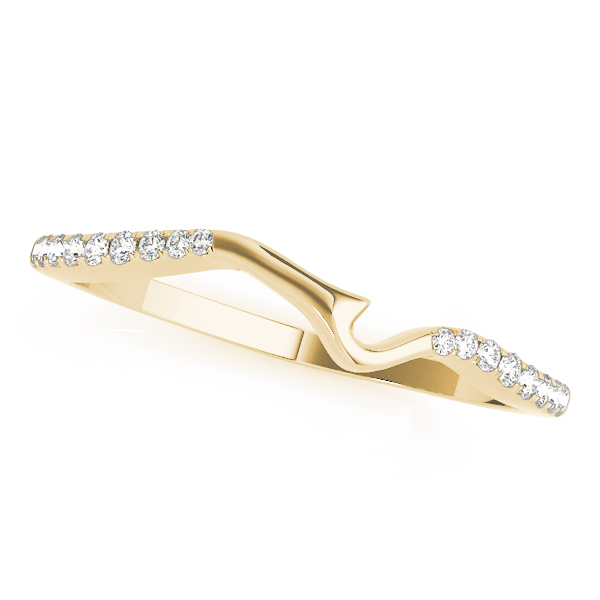 Liorina Lab Grown Diamond Yellow Gold Pave set Women's Wedding Ring