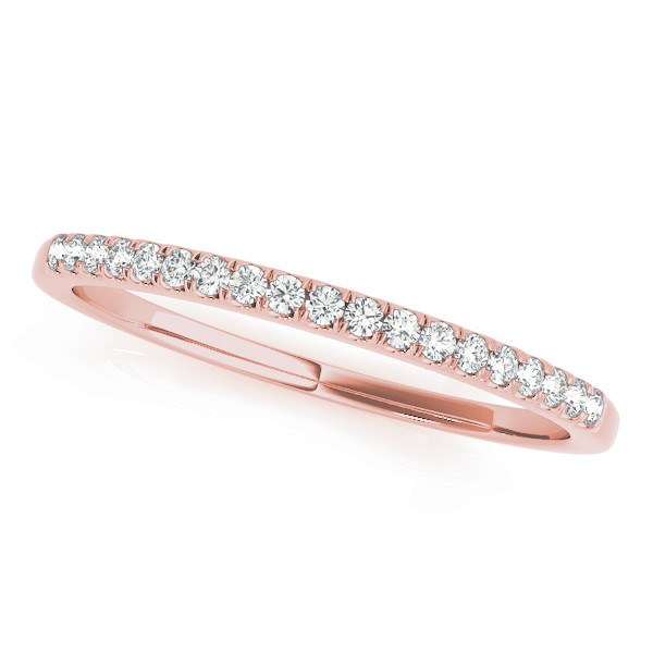 0.16 Ct Lab Grown Round Cut Aisling Three Quarter Eternity Diamond Rings in 9K White Gold