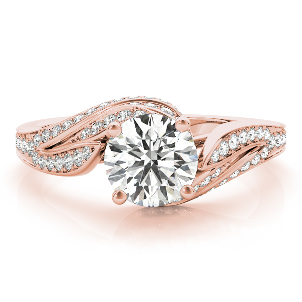 Dalfin Lab-Created 4 Prong Set Diamond Ring