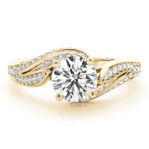 Dalfin Lab-Created 4 Prong Set Diamond Ring