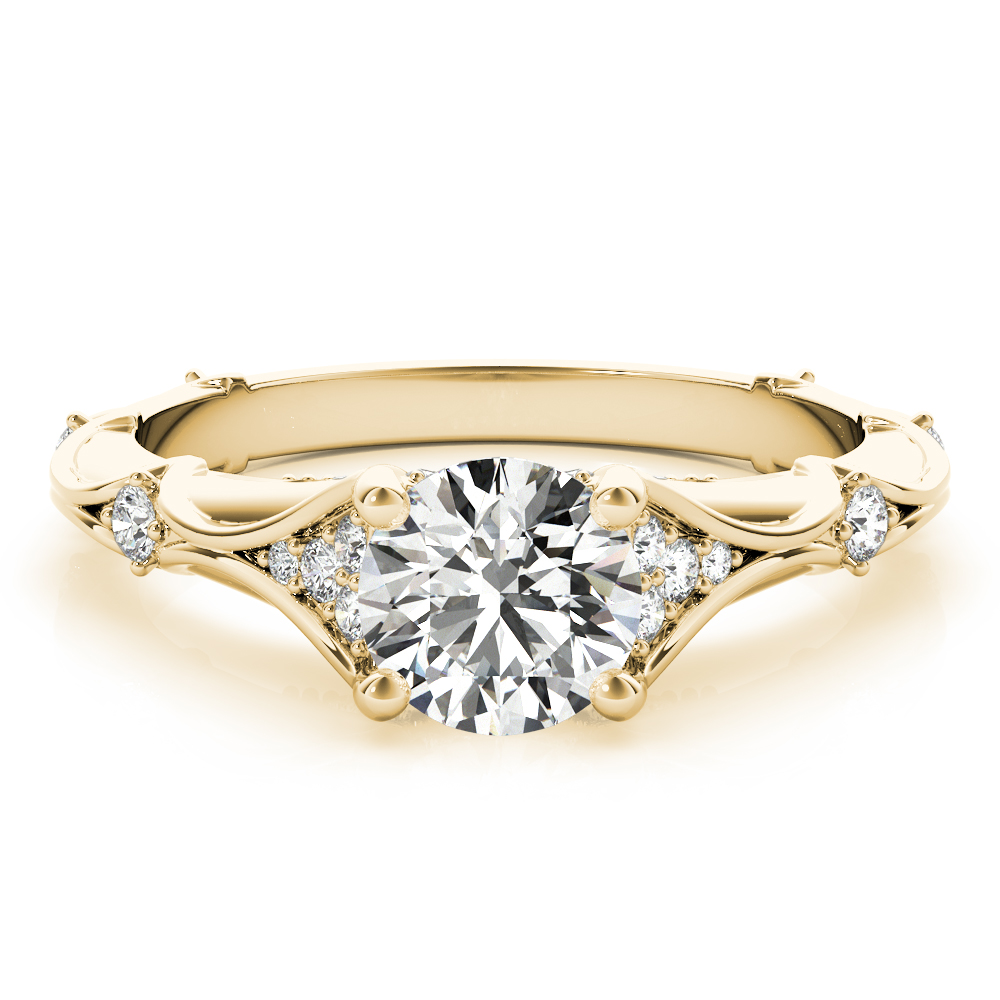 Rubilia Lab-Created 4 Prong Diamond Ring