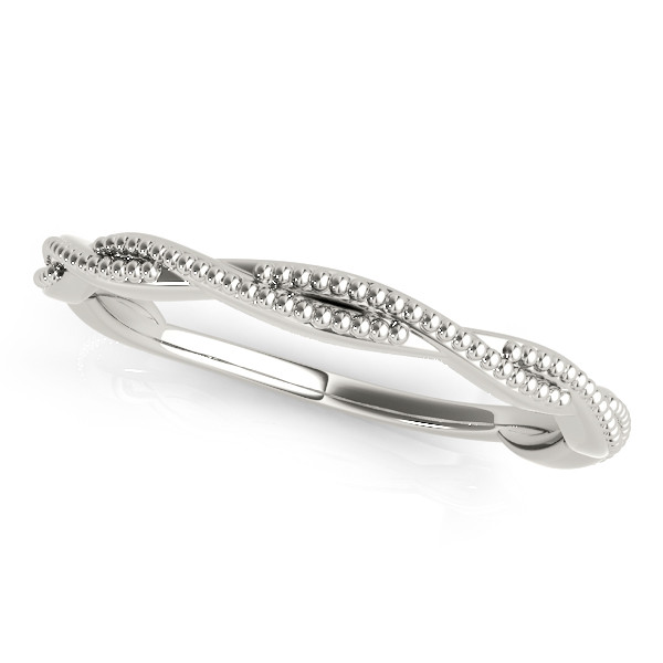 Cvetka Plain for Women Wedding Rings in Silver 925