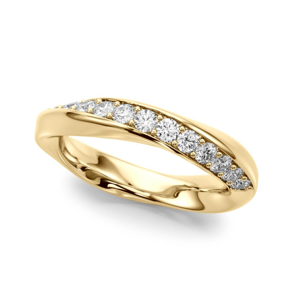 Kree Natural Channel-Set  Diamond Ring