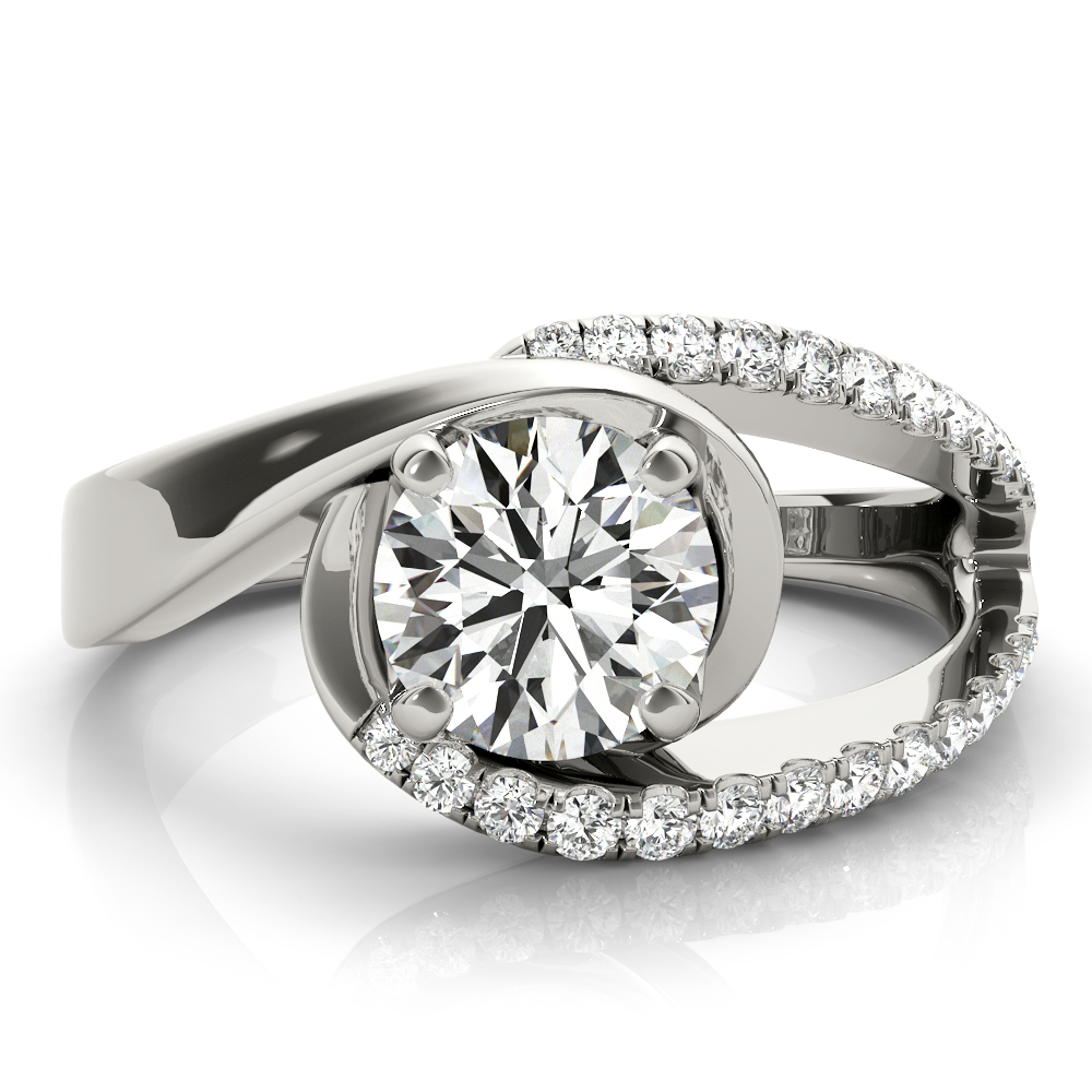 Xurxo Lab-Created Prong Set Diamond Ring