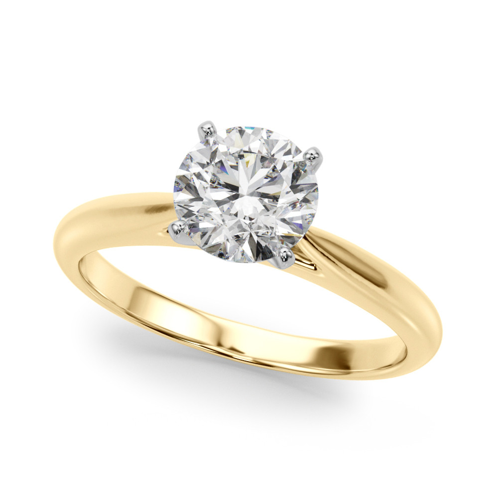 Oaklyn Natural 4 Prong  Diamond Ring