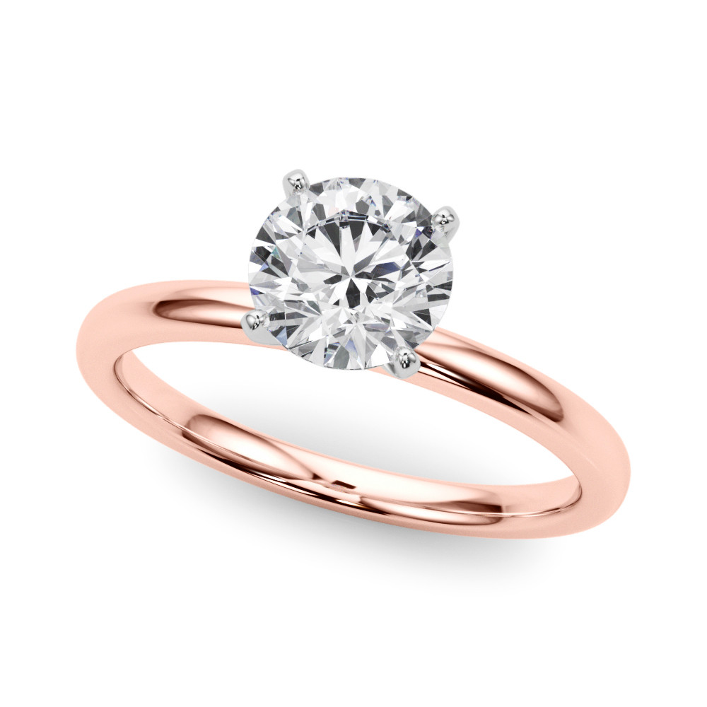 Oliva Natural 4 Prong  Diamond Ring