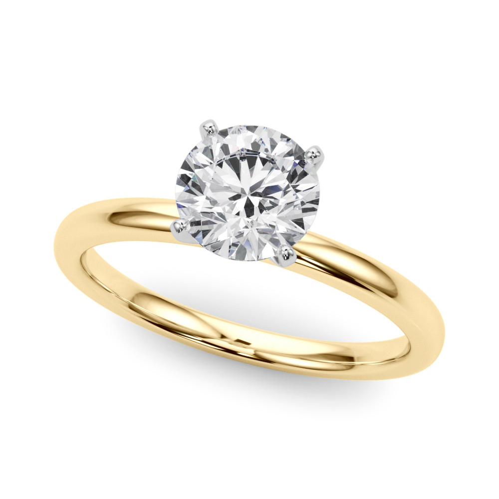 Oliva Natural 4 Prong  Diamond Ring