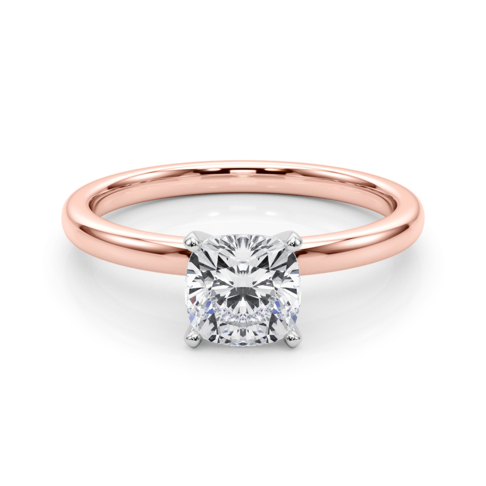 Oliva Lab-Created 4 Prong  Diamond Ring