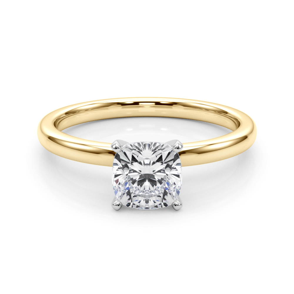 Oliva Lab-Created 4 Prong  Diamond Ring