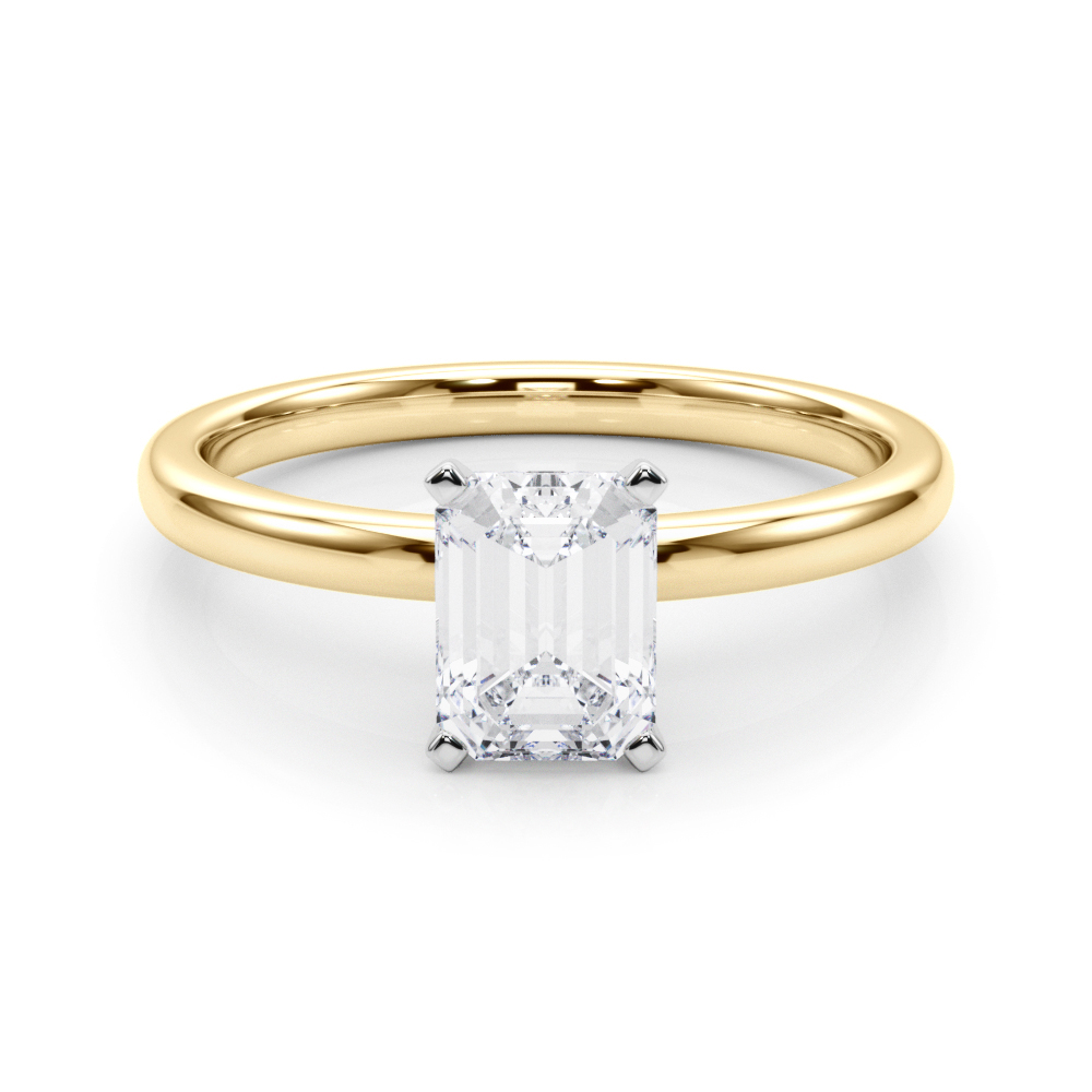Oliva Lab-Created 4 Prong  Diamond Ring