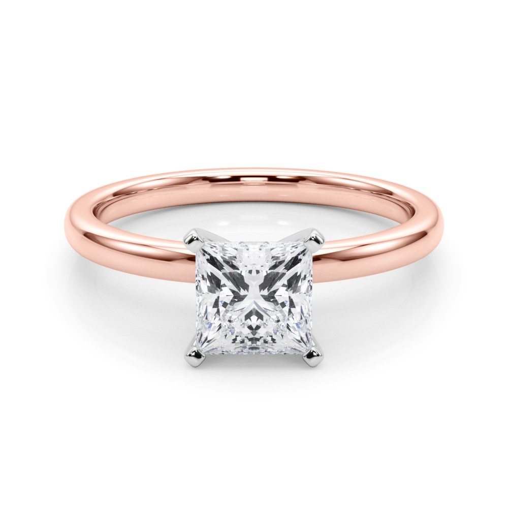 Oliva Lab-Created 4 Prong  Diamond Ring