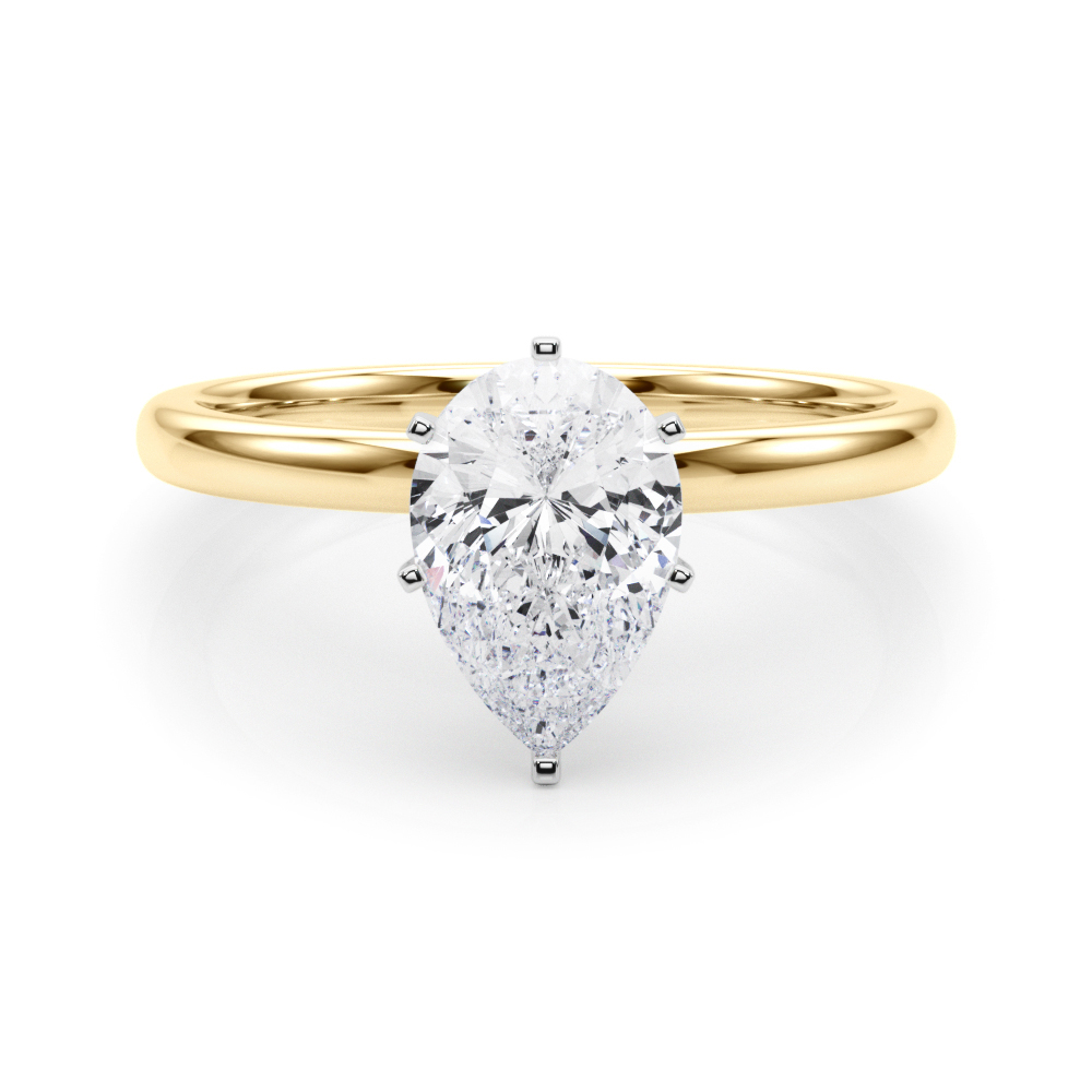 Oliva Lab-Created 4 Prong  Diamond Ring